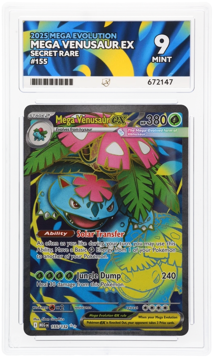 Mega Venusaur ex - ACE 9   (Front)