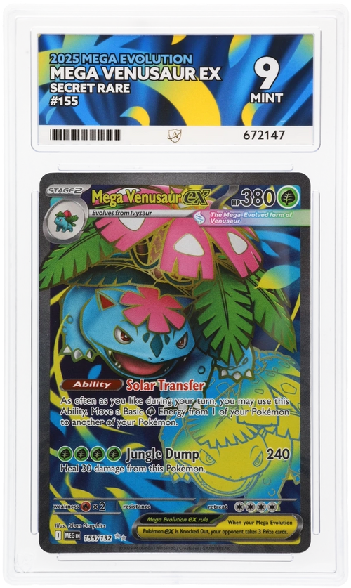 Mega Venusaur ex - ACE 9   (Front)