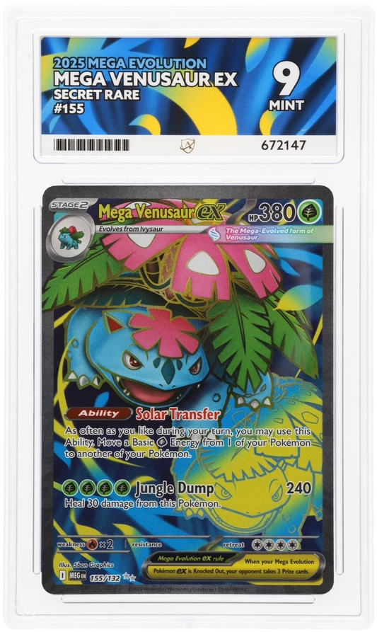 Mega Venusaur ex - ACE 9   (Front)