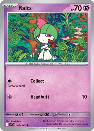 Ralts 87 - ME Ascended Heroes Reverse Holofoil