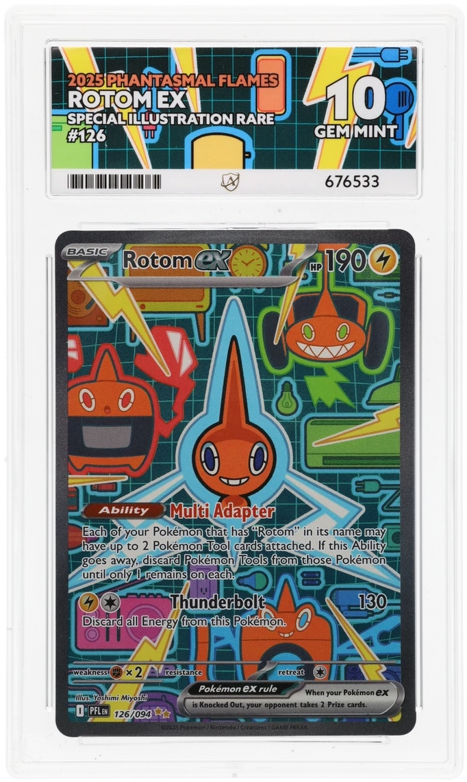 Rotom EX SIR 126 - Ace 10 - Phantasmal Flames