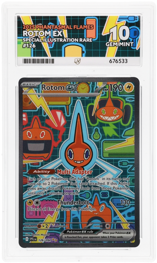 Rotom EX SIR 126 - Ace 10 - Phantasmal Flames
