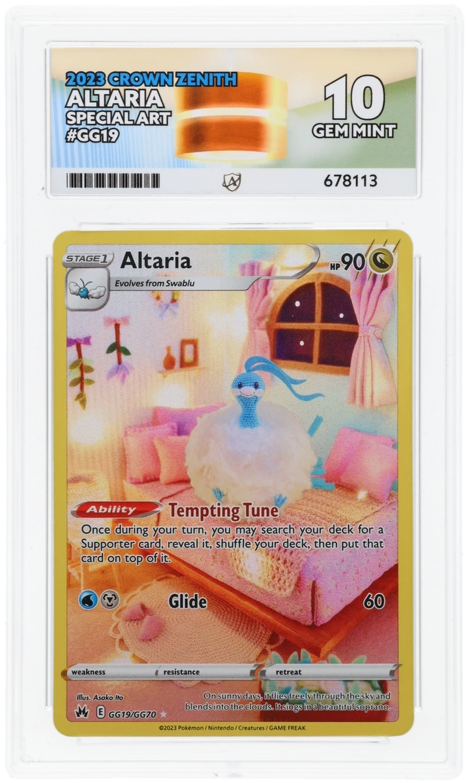 ACE 10 - Altaria - GG19/GG70 - Crown Zenith - Pokemon