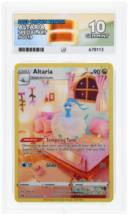 ACE 10 - Altaria - GG19/GG70 - Crown Zenith - Pokemon