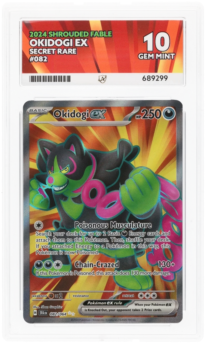 ACE 10 - Okidogi ex - 082/064 - Shrouded Fable - Pokemon