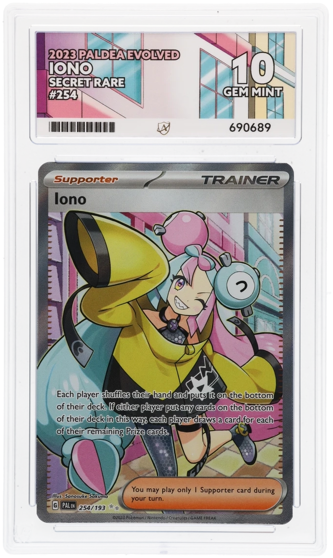 ACE 10 - Iono - 254/193 - Paldea Evolved - Pokemon