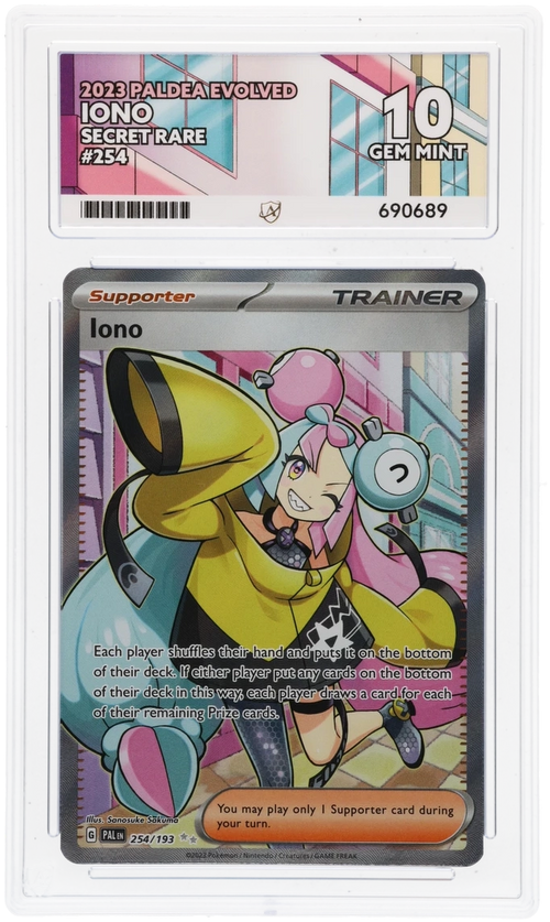 ACE 10 - Iono - 254/193 - Paldea Evolved - Pokemon