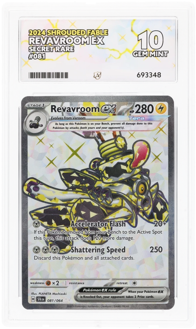 ACE 10 - Revavroom ex - 081/064 - Shrouded Fable - Pokemon