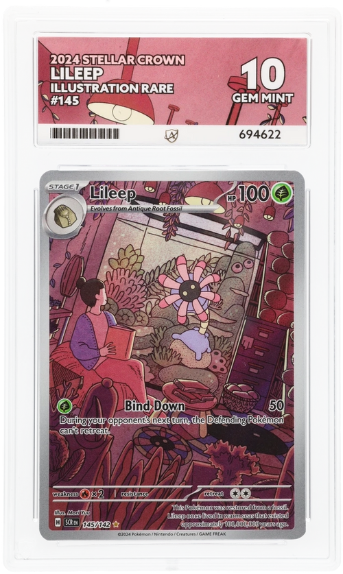ACE 10 - Lileep - 145/142 - Stellar Crown - Pokemon