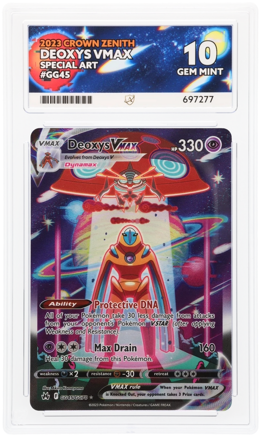 Deoxys VMAX - ACE 10   (Front)