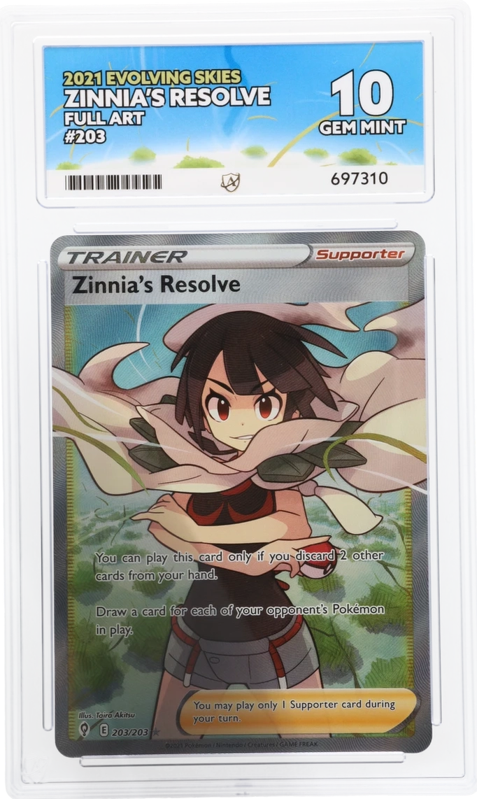 Zinnia's Resolve - ACE 10   (Front)