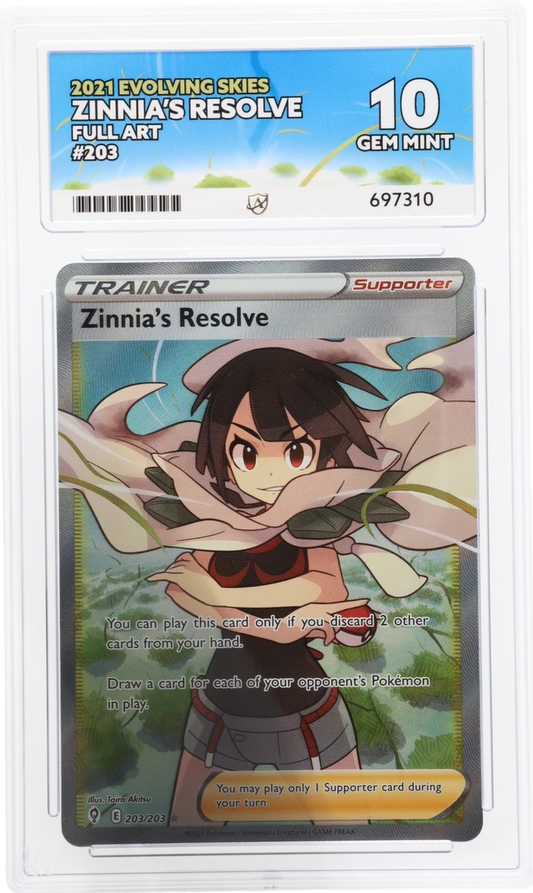 Zinnia's Resolve - ACE 10   (Front)