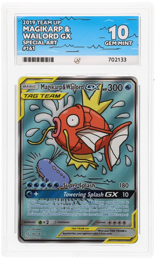 ACE 10 - Magikarp & Wailord GX - 161/181 - Team Up - Pokemon