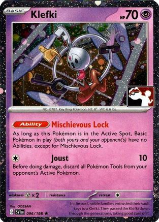Klefki - 096/198 (Cosmos Holo) 96 - Prize Pack Series Cards Holofoil