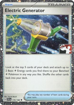 Electric Generator - 170/198 (Cosmos Holo) 170 - Prize Pack Series Cards Holofoil