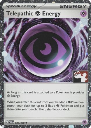 Telepathic Psychic Energy - 088/088 (Cosmos Holo) 88 - Prize Pack Series Cards Holofoil