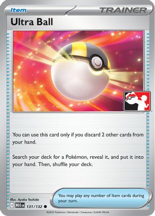 Ultra Ball - 131/132 131 - Prize Pack Series Cards