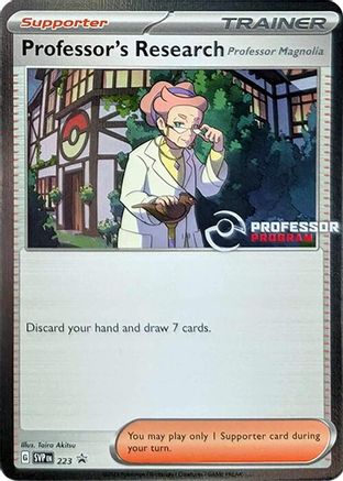 Professor's Research [Professor Magnolia] - 223 223 - Professor Program Promos Holofoil