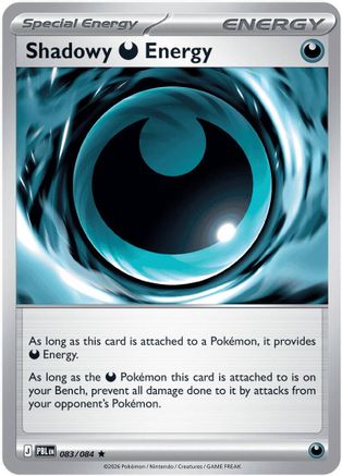 Shadowy Darkness Energy 83 - ME05 Pitch Black Reverse Holofoil