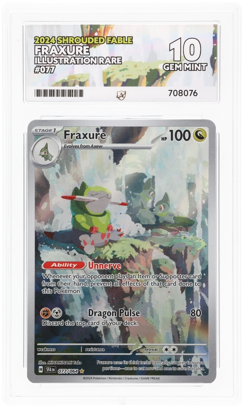 ACE 10 - Fraxure - 077/064 - Shrouded Fable - Pokemon