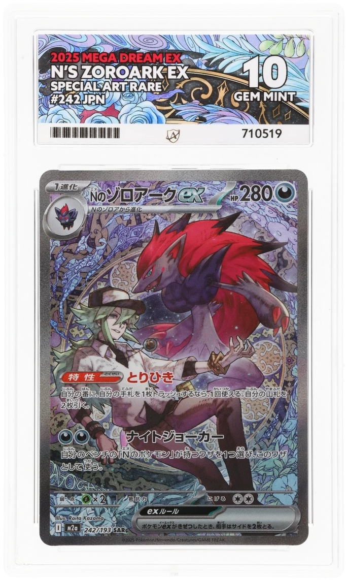 N's Zoroark ex - ACE 10   (Front)