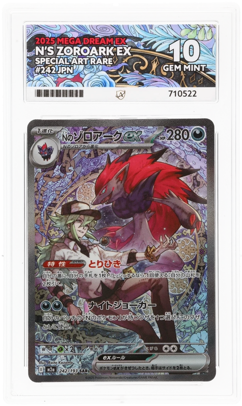 N's Zoroark ex - ACE 10   (Front)
