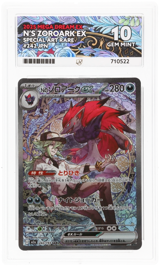 N's Zoroark ex - ACE 10   (Front)