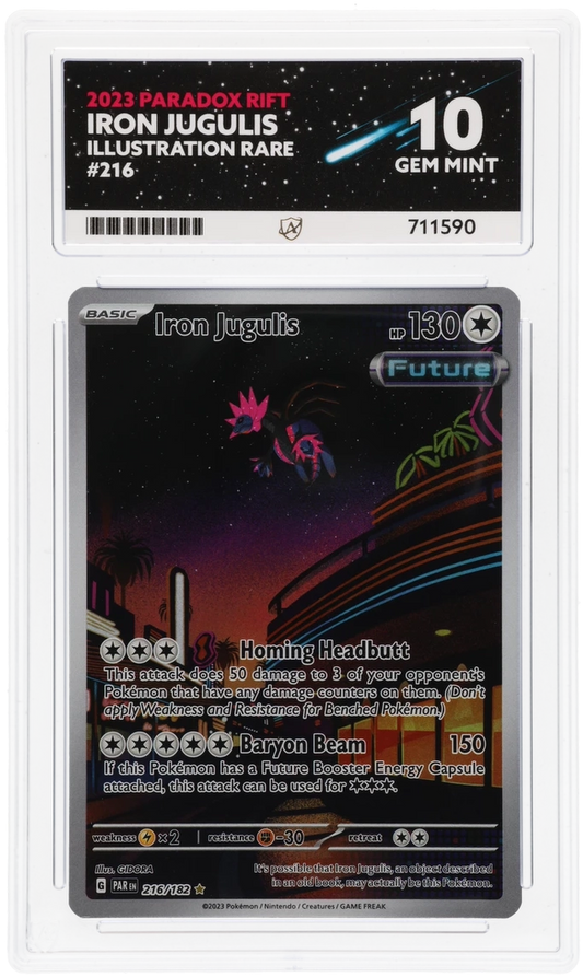ACE 10 - Iron Jugulis - 216/182 - Paradox Rift - Pokemon