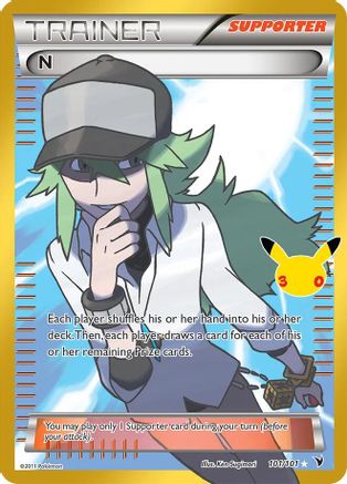 N 101 - ME 30th Celebration Classic Collection Holofoil