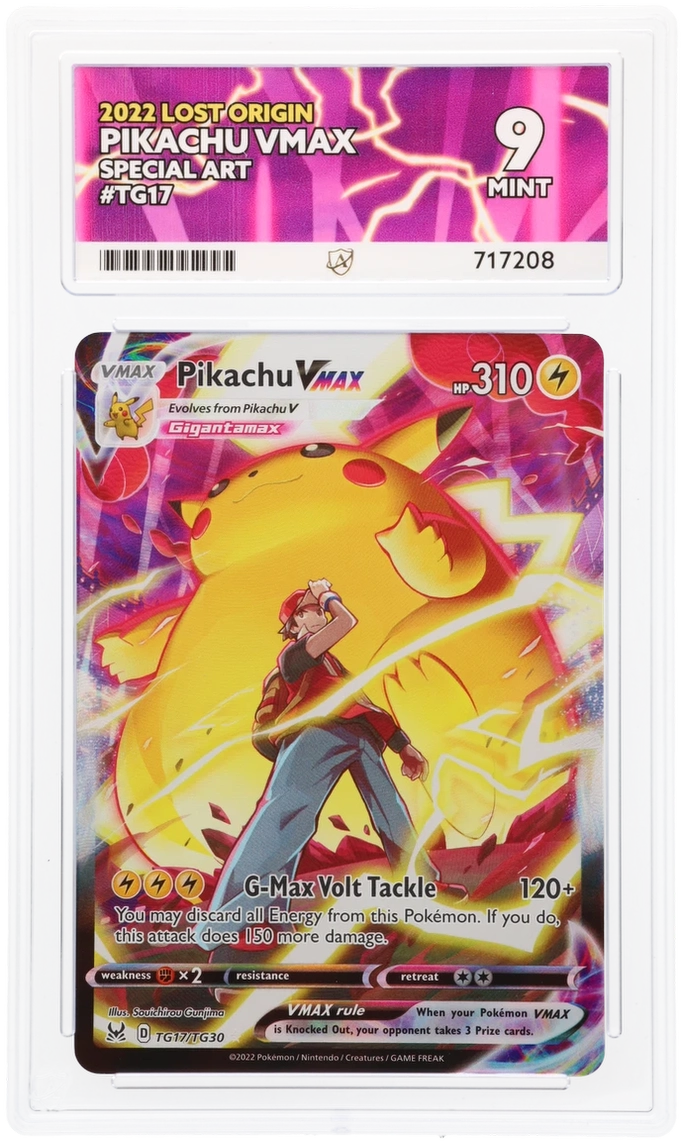 Pikachu VMAX - ACE 9   (Front)