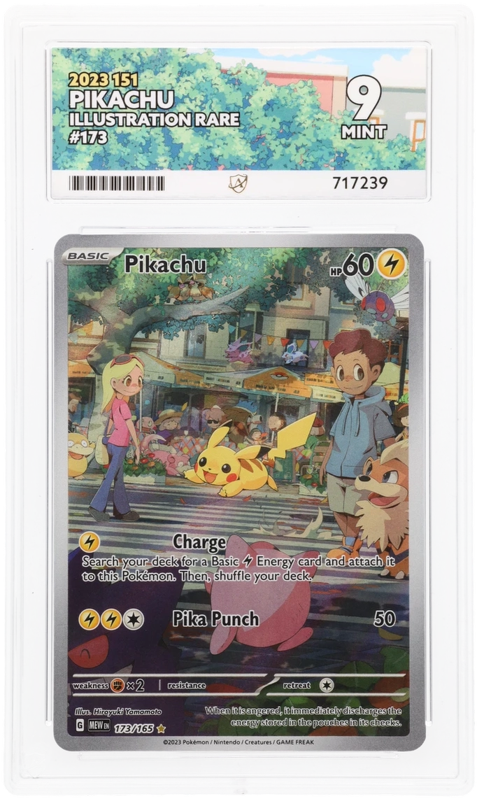 Pikachu - ACE 9   (Front)