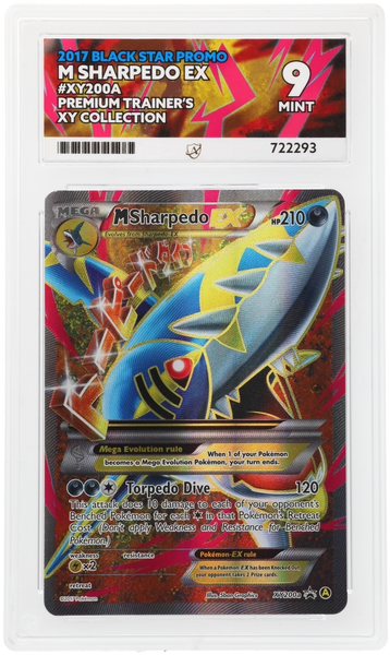 pokemon sharpedo card ACE 9 - M Sharpedo EX - XY200a - Black Star Promo - Pokemon