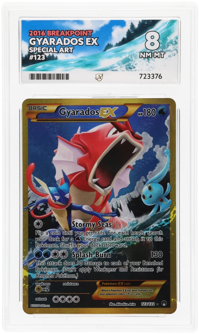 ACE 8 - Gyarados EX - 123/122 - BREAKpoint - Pokemon - front