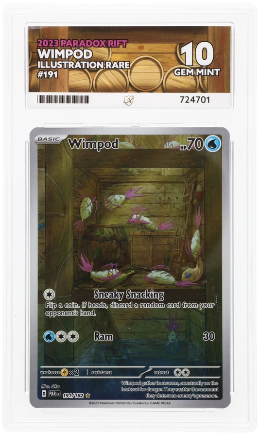 ACE 10 - Wimpod - 191/182 - Paradox Rift - Pokemon
