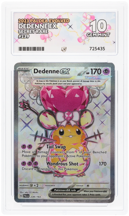 ACE 10 - Dedenne ex - 239/193 - Paldea Evolved - Pokemon