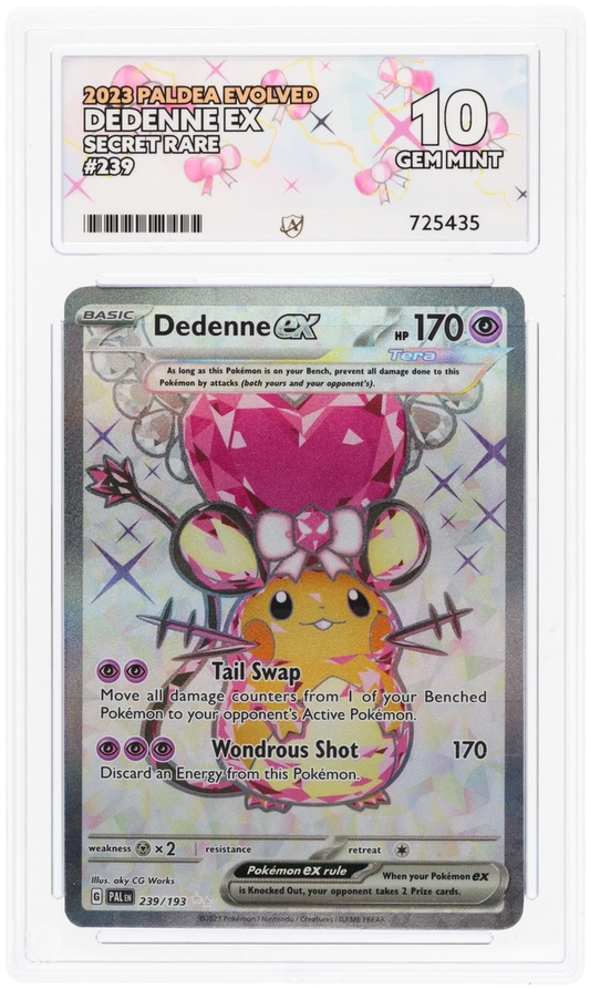 ACE 10 - Dedenne ex - 239/193 - Paldea Evolved - Pokemon