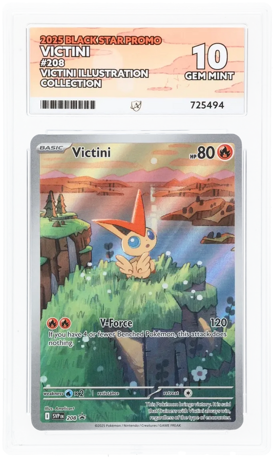 ACE 10  - Victini - SVP 208 - Illustration Rare - Pokemon