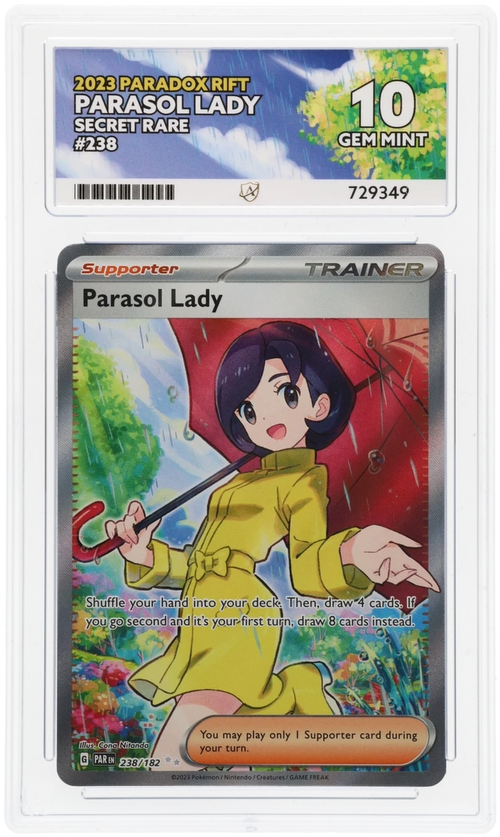 ACE 10 - Parasol Lady - 238/182 - Paradox Rift - Pokemon