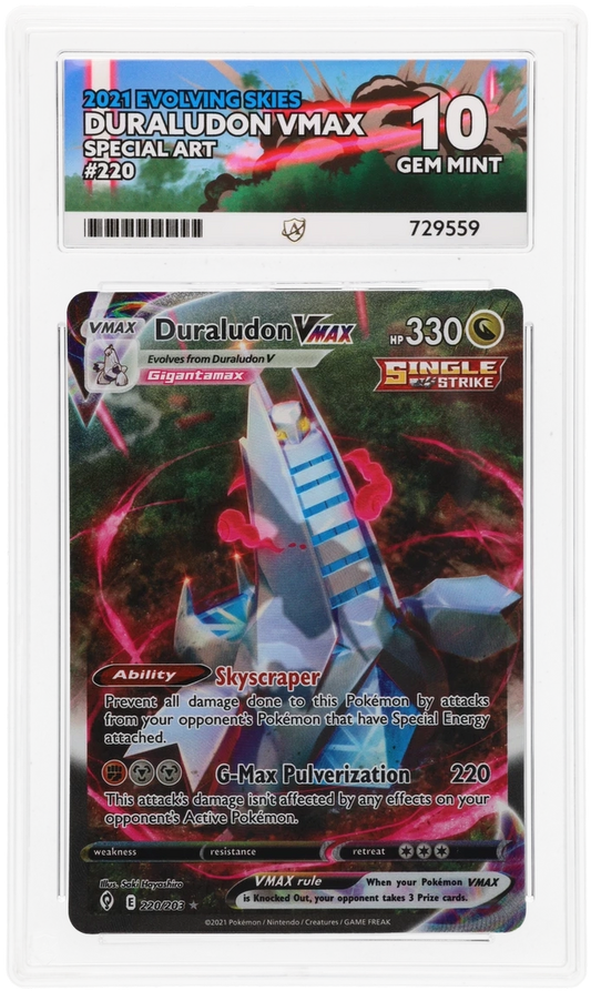 ACE 10 - Duraludon VMAX - 220/203 - Evolving Skies - Pokemon