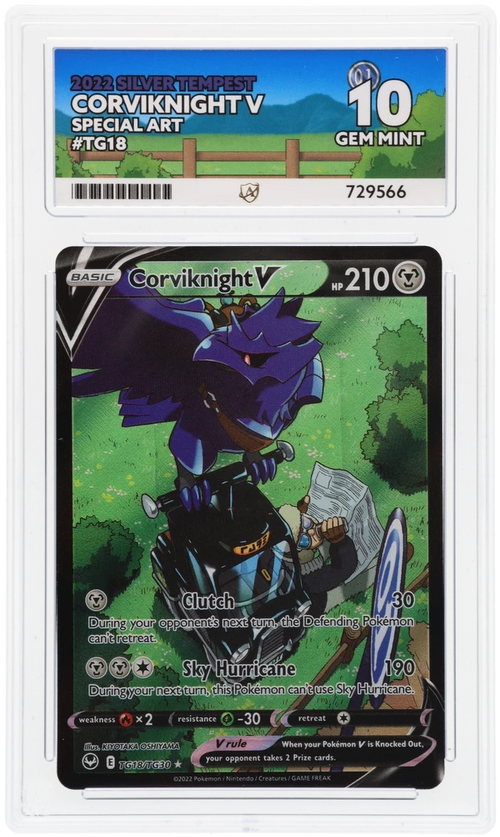 ACE 10 - Corviknight V - TG18/TG30 - Silver Tempest - Pokemon