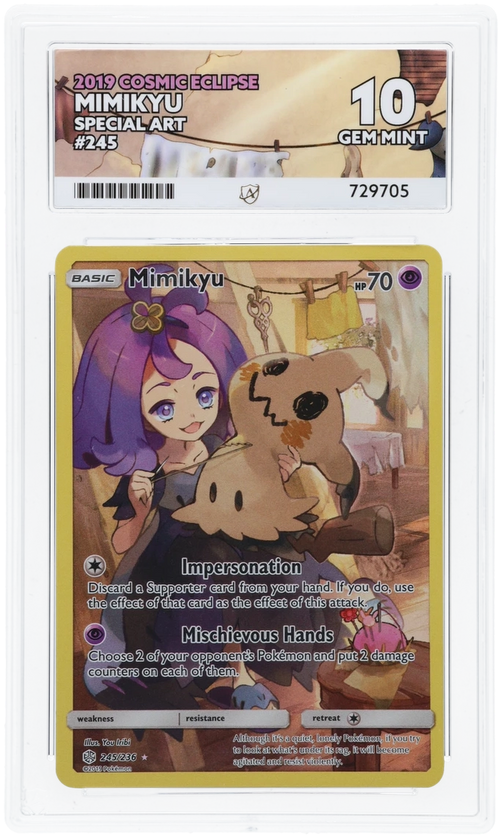 ACE 10 - Mimikyu - 245/236 - Cosmic Eclipse - Pokemon