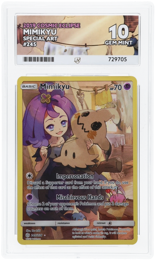 ACE 10 - Mimikyu - 245/236 - Cosmic Eclipse - Pokemon