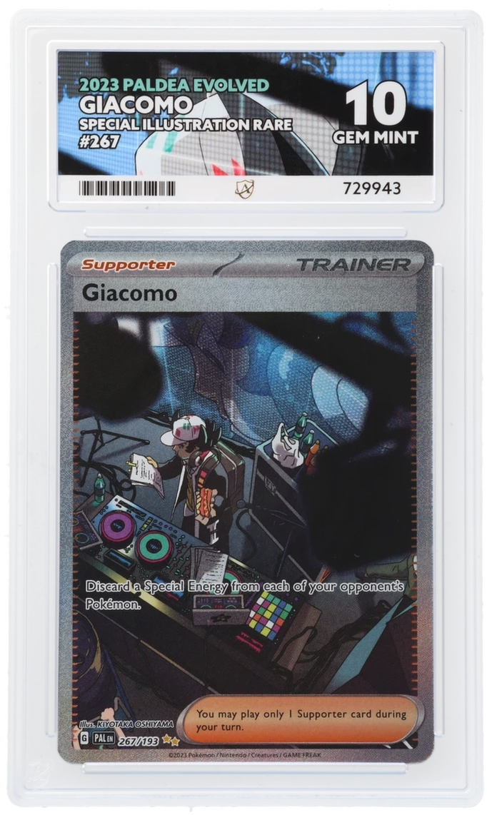 ACE 10 - Giacomo - 267/193 - Paldea Evolved - Pokemon