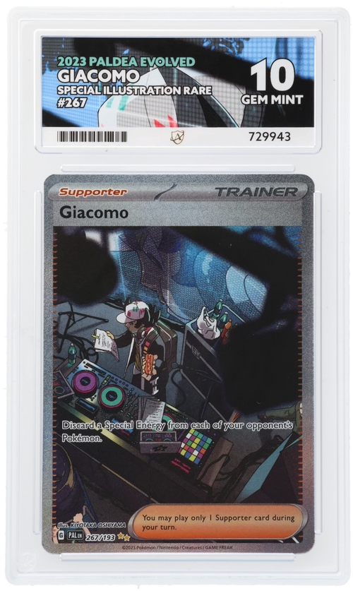 ACE 10 - Giacomo - 267/193 - Paldea Evolved - Pokemon