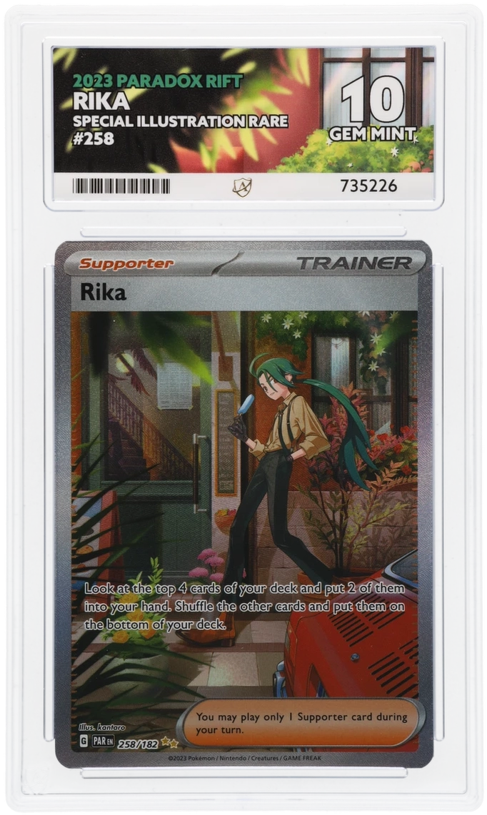 ACE 10 - Rika - 258/182 - Paradox Rift - Pokemon
