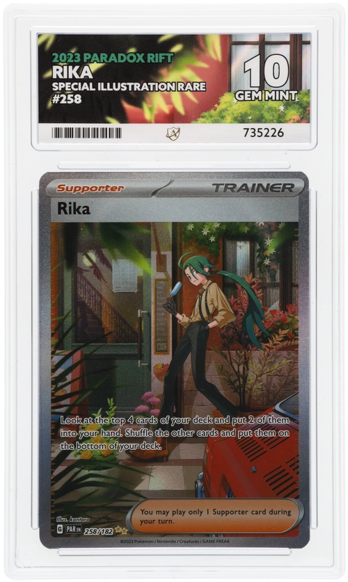 ACE 10 - Rika - 258/182 - Paradox Rift - Pokemon