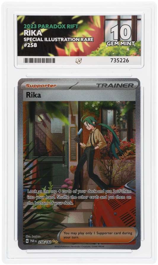 ACE 10 - Rika - 258/182 - Paradox Rift - Pokemon