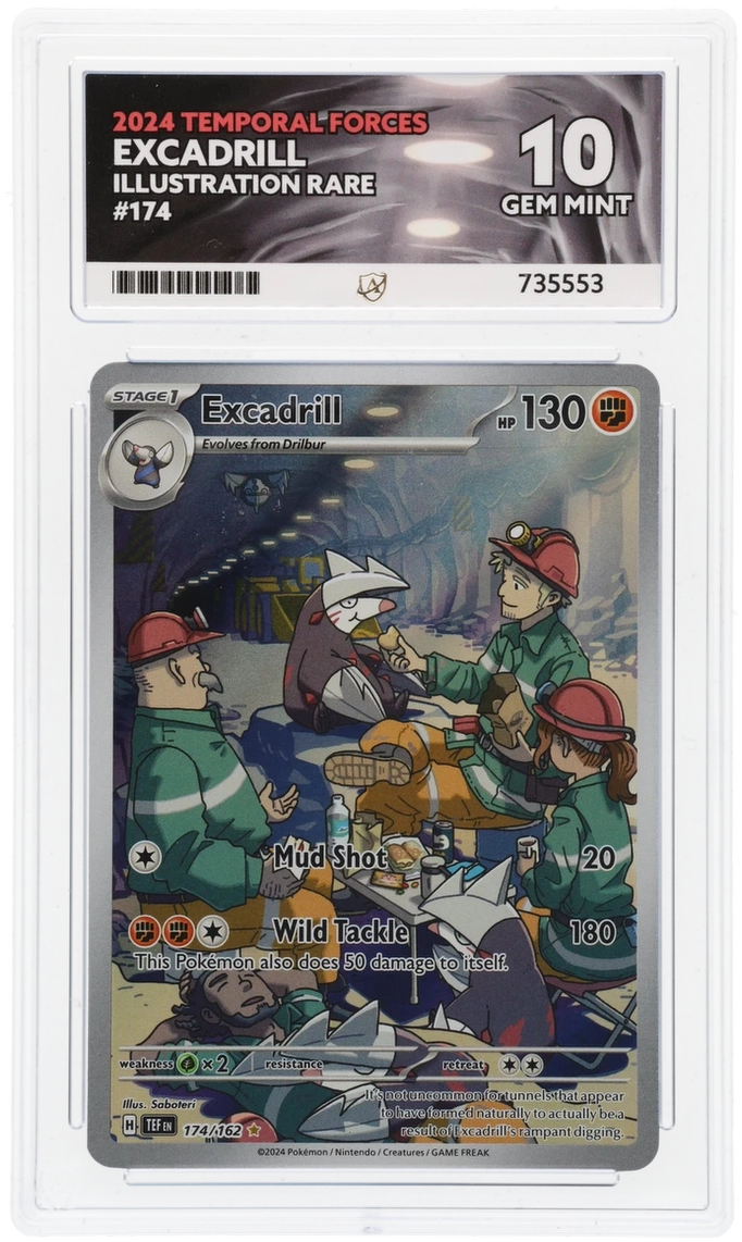 ACE 10 - Excadrill - 174/162 - Temporal Forces - Pokemon