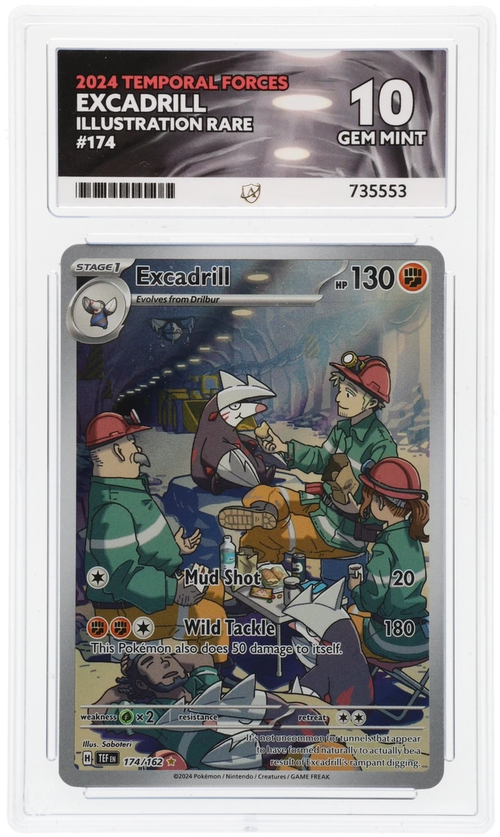 ACE 10 - Excadrill - 174/162 - Temporal Forces - Pokemon