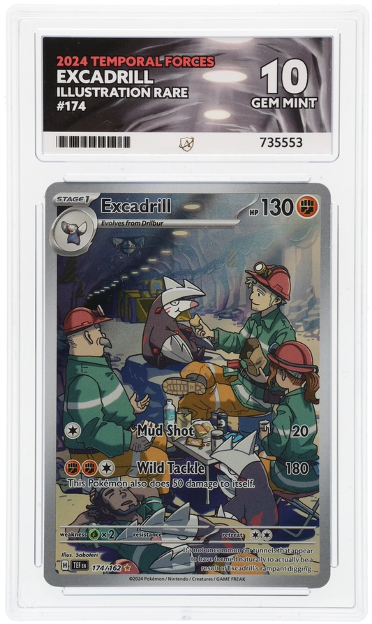 ACE 10 - Excadrill - 174/162 - Temporal Forces - Pokemon